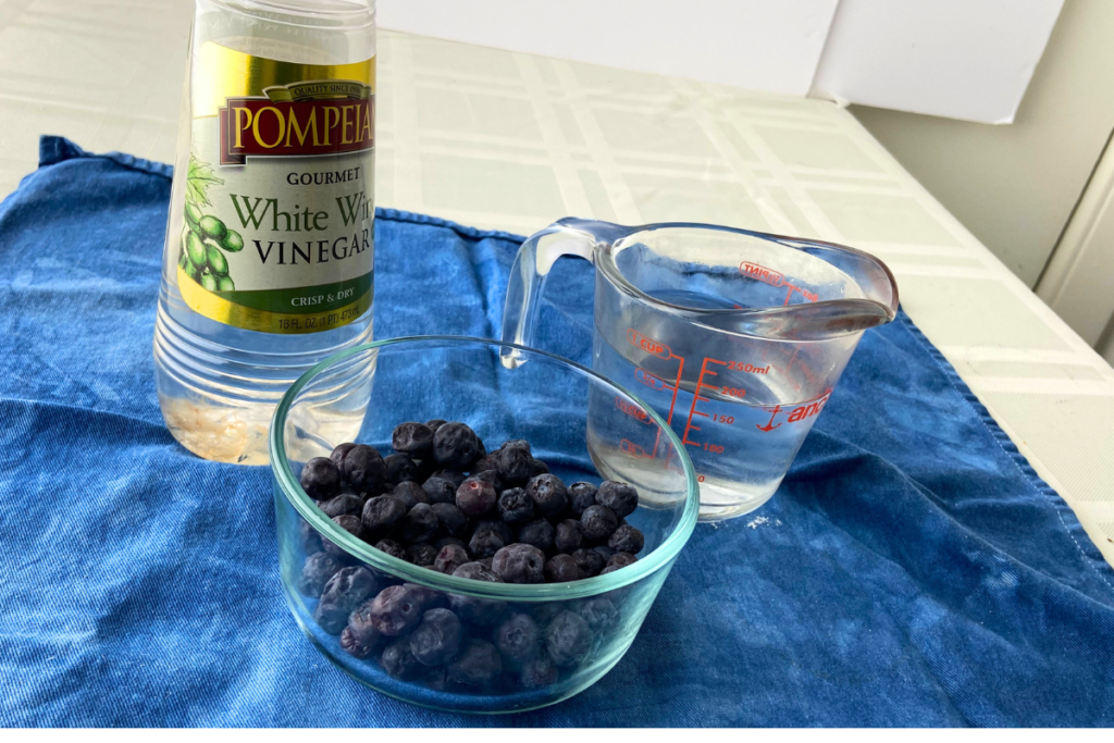 fresh berries kept crisp and mold-free after a vinegar soak and proper storage.
